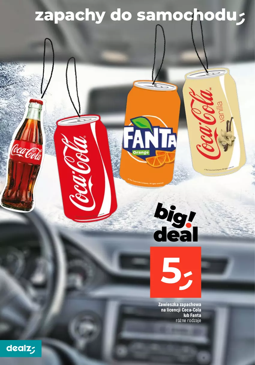 Gazetka promocyjna Dealz - MAKE A DEALZ - ważna 22.02 do 28.02.2024 - strona 20 - produkty: Coca-Cola, Fa, Fanta, Odświeżacz powietrza