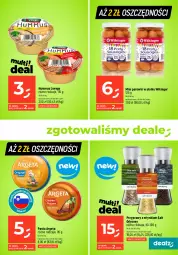 Gazetka promocyjna Dealz - MAKE A DEALZ - Gazetka - ważna od 28.02 do 28.02.2024 - strona 17 - produkty: Makaron, Hummus, Mus, Parówki, Przyprawy, Helio