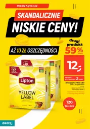 Gazetka promocyjna Dealz - MAKE A DEALZ - Gazetka - ważna od 28.02 do 28.02.2024 - strona 4 - produkty: Finish, Tablet, Lipton, Zmywarki, Herbata, Tabletki do zmywarki