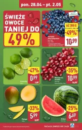 Gazetka promocyjna Aldi - Gazetka - ważna od 02.05 do 02.05.2025 - strona 23 - produkty: Arbuz, Mango
