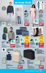 Gazetka promocyjna Aldi - Gazetka - ważna od 02.05 do 02.05.2025 - strona 25 - produkty: Top, Por, Karp, Skarpetki, Plecak, Dres, Wełna, Torba, Komputer, Fa