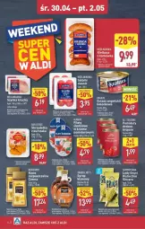 Gazetka promocyjna Aldi - Gazetka - ważna od 02.05 do 02.05.2025 - strona 28 - produkty: Kurczak, Salami, Kawa, Kiełbasa, Pomidory