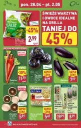 Gazetka promocyjna Aldi - Gazetka - ważna od 02.05 do 02.05.2025 - strona 34 - produkty: Warzywa, Sok, Sałat, Owoce, Grill