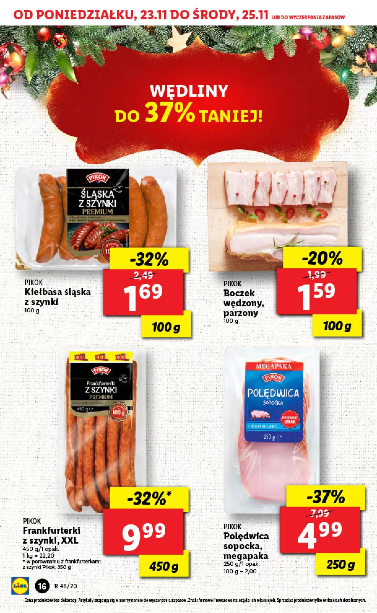 Gazetka promocyjna Lidl - ważna 23.11 do 25.11.2020 - strona 16