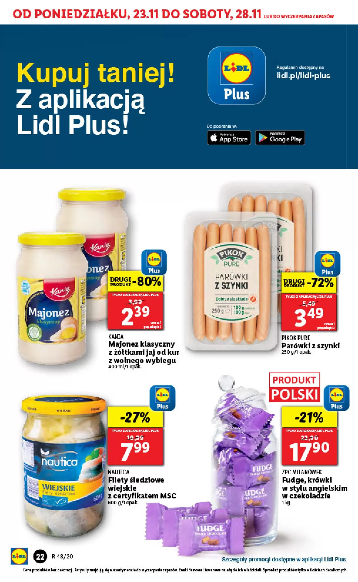 Gazetka promocyjna Lidl - ważna 23.11 do 25.11.2020 - strona 22