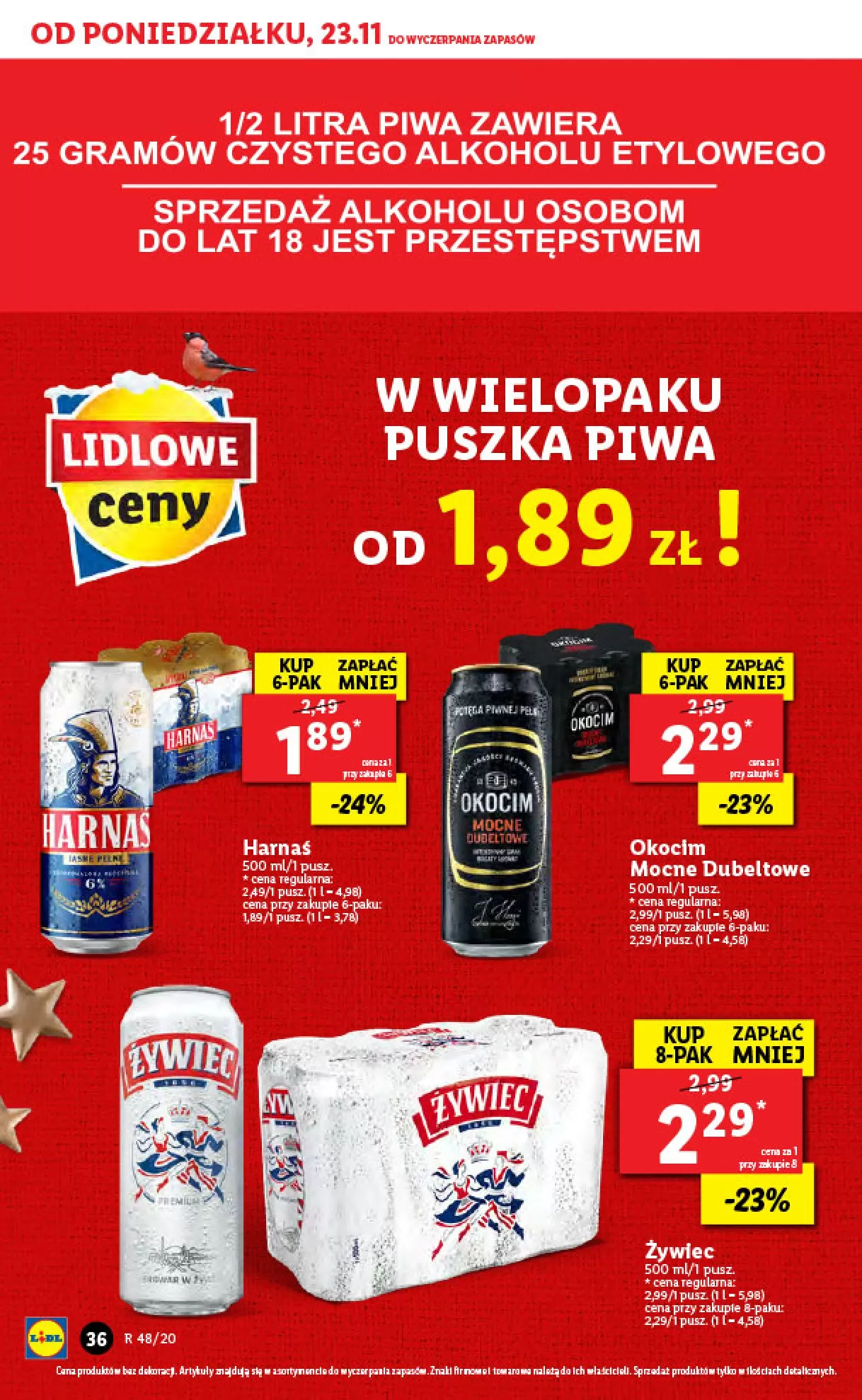 Gazetka promocyjna Lidl - ważna 23.11 do 25.11.2020 - strona 36