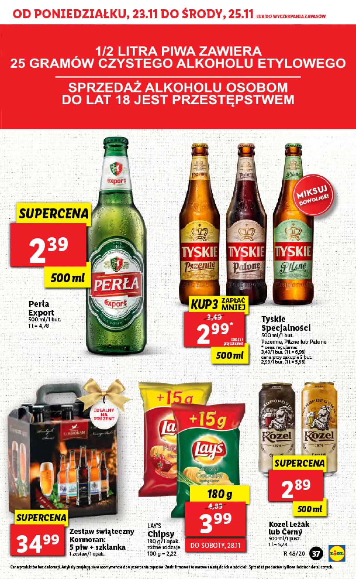 Gazetka promocyjna Lidl - ważna 23.11 do 25.11.2020 - strona 37