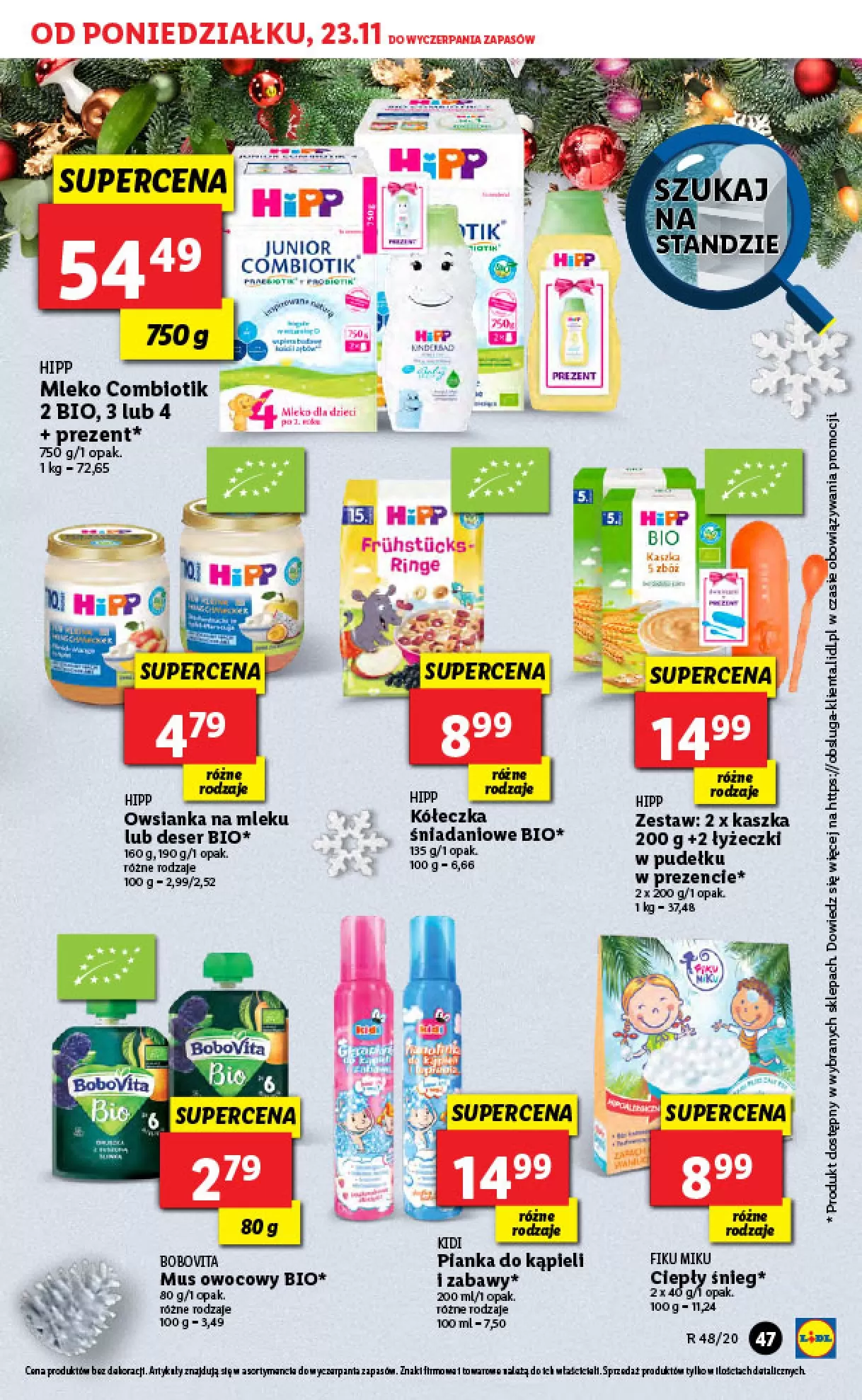 Gazetka promocyjna Lidl - ważna 23.11 do 25.11.2020 - strona 47