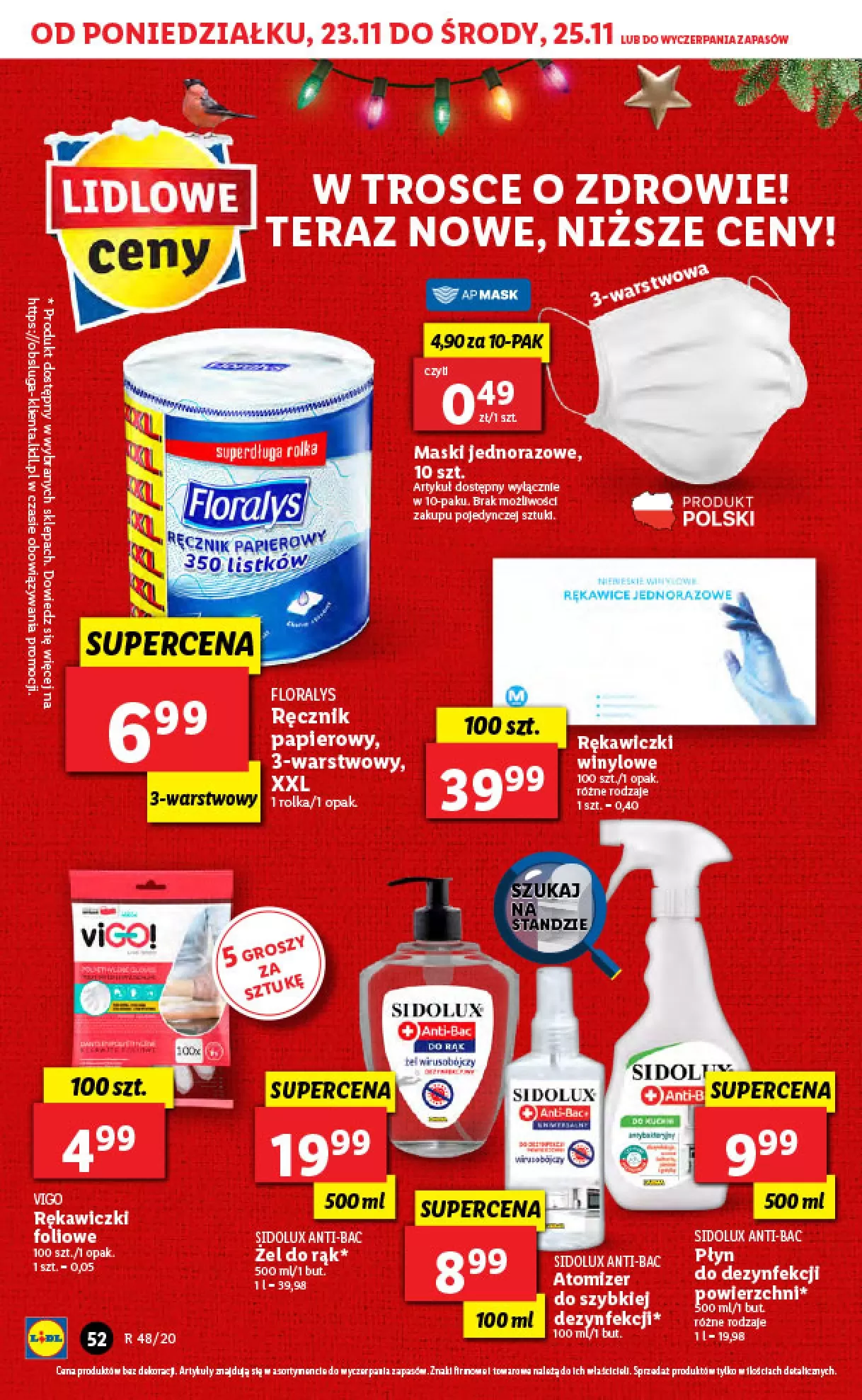 Gazetka promocyjna Lidl - ważna 23.11 do 25.11.2020 - strona 52