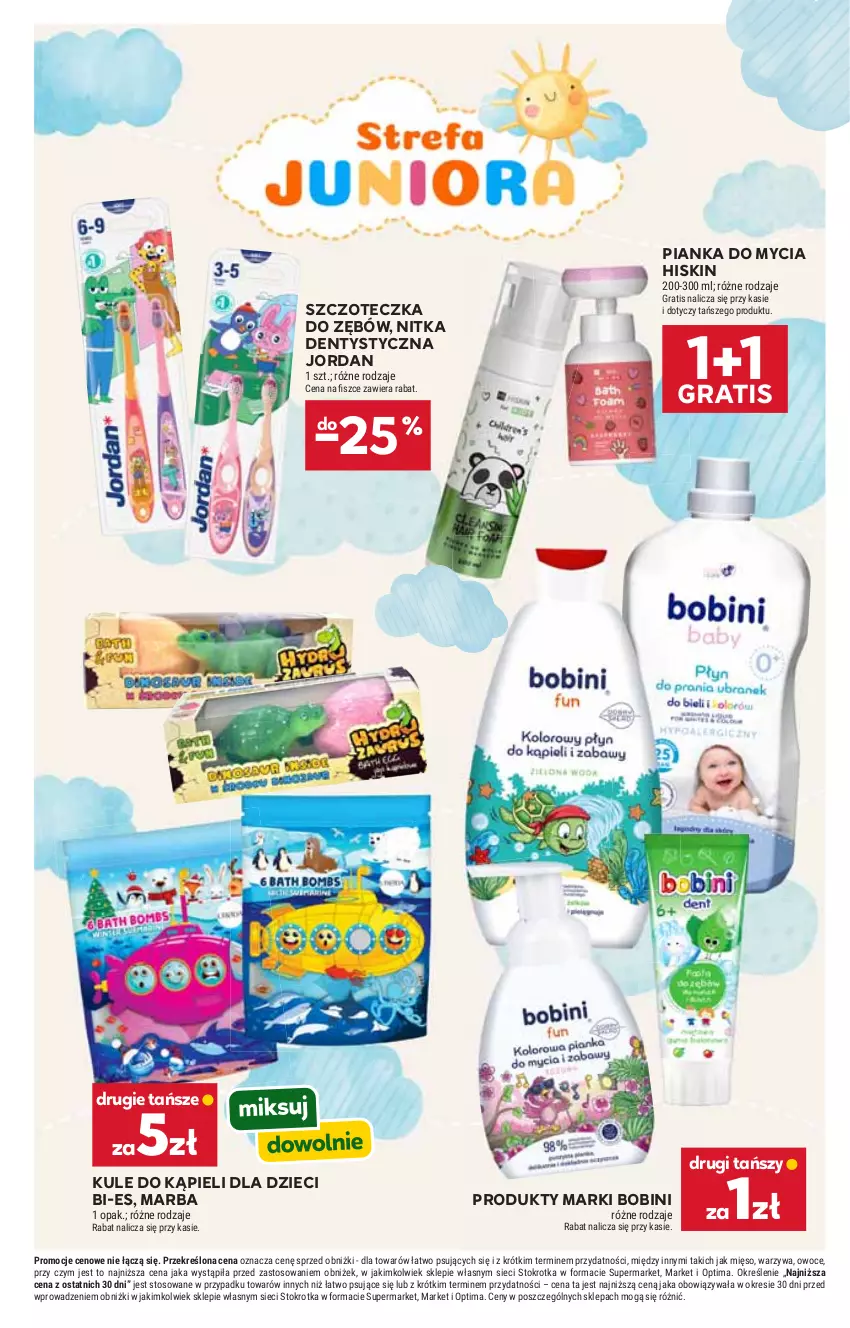 Gazetka promocyjna Stokrotka - Market - ważna 23.07 do 29.07.2026 - strona 39 - produkty: Dzieci, Gra, Mięso, Optima, Owoce, Szczoteczka, Szczoteczka do zębów, Warzywa