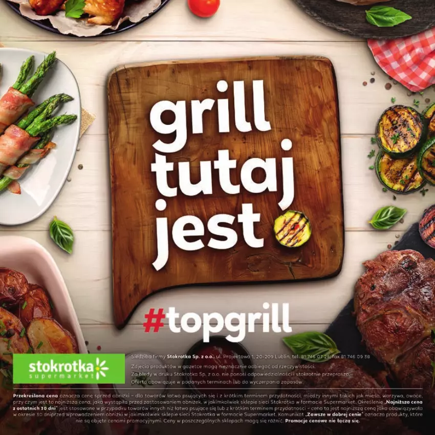 Gazetka promocyjna Stokrotka - Katalog Grill - ważna 09.05.2023 do 22.05.2024 - strona 40 - produkty: Fa, Warzywa