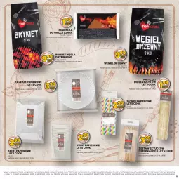 Gazetka promocyjna Stokrotka - Katalog Grill - Gazetka - ważna od 22.05 do 22.05.2024 - strona 11 - produkty: Warzywa, Top, Węgiel drzewny, Papier, Talerz, Owoce, Zestaw sztućców, Grill, Mięso