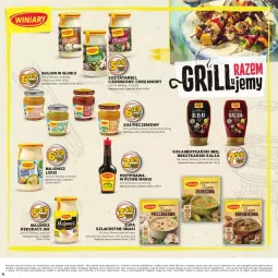 Gazetka promocyjna Stokrotka - Katalog Grill - Gazetka - ważna od 22.05 do 22.05.2024 - strona 22 - produkty: Piec, Chrzan, Majonez, Warzywa, Sos, Zupa, Bulion, Winiary, Salsa, Lion, Przyprawa w płynie, Owoce, Wiko, Maggi, Sos pieczeniowy, Mięso