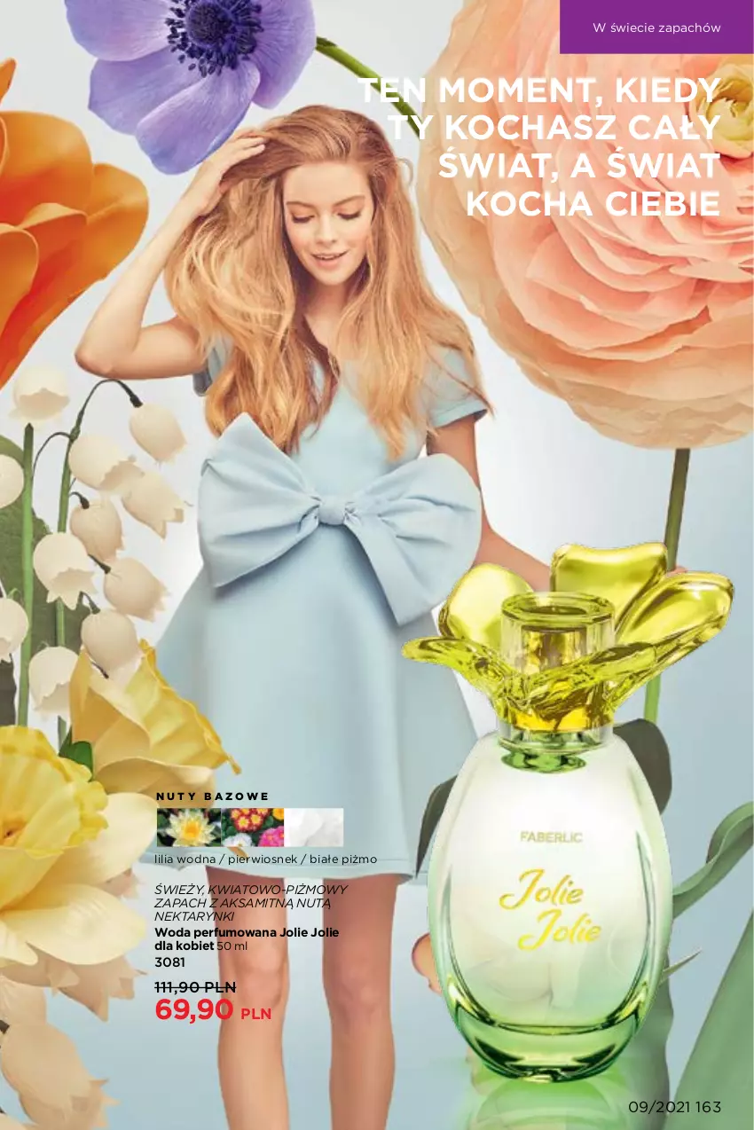 Gazetka promocyjna Faberlic - Gazetka - ważna 14.06 do 04.07.2021 - strona 163 - produkty: Aksam, Koc, Nektar, Nuty, Perfum, Woda, Woda perfumowana