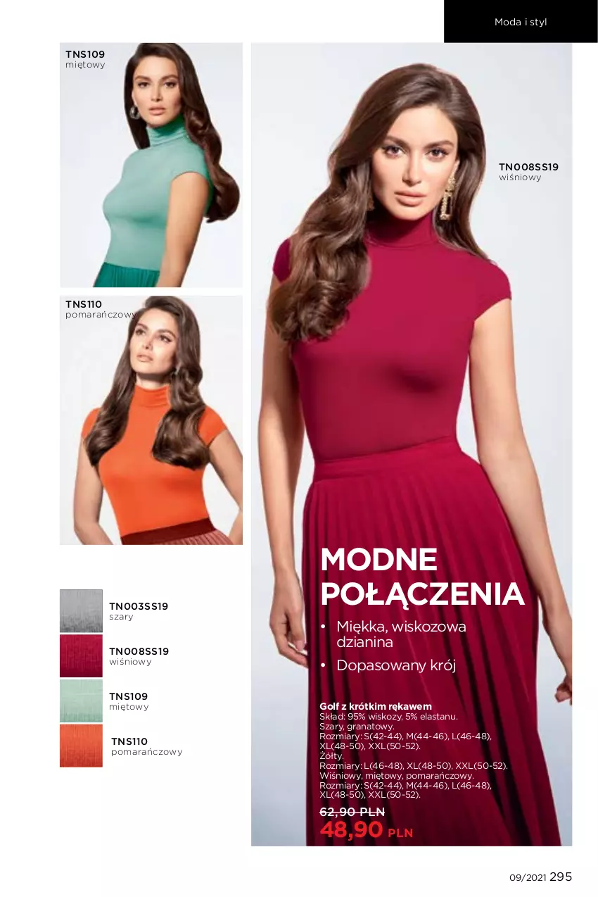 Gazetka promocyjna Faberlic - Gazetka - ważna 14.06 do 04.07.2021 - strona 295 - produkty: Gra, Granat, Moda