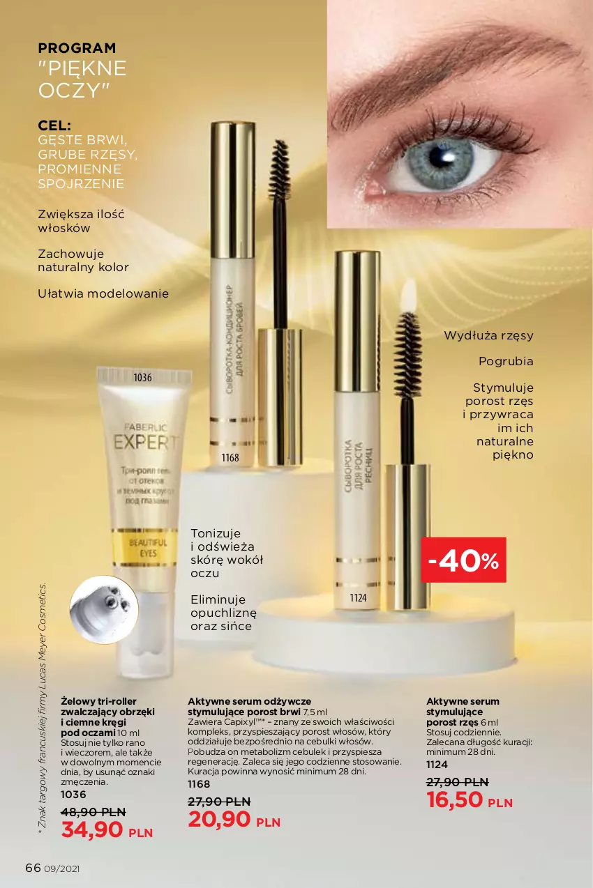 Gazetka promocyjna Faberlic - Gazetka - ważna 14.06 do 04.07.2021 - strona 66 - produkty: Gra, Por, Roller, Rum, Ser, Serum