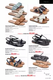 Gazetka promocyjna Faberlic - Gazetka - Gazetka - ważna od 04.07 do 04.07.2021 - strona 301 - produkty: Klapki, Gra, Granat, Sandał, Moda