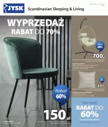 Gazetka promocyjna Jysk - Oferta tygodnia - Gazetka - ważna od 19.07 do 19.07.2026 - strona 2 - produkty: Krzesło, Aksam, Fotel, Poduszka, Meble
