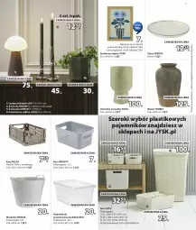 Gazetka promocyjna Jysk - Oferta tygodnia - Gazetka - ważna od 19.07 do 19.07.2026 - strona 8 - produkty: Kosz na bieliznę, Kosz, Pojemnik, Wazon, Ramka, Doniczka na rośliny, Talerz, Pojemnik do przechowywania, Lampa