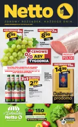 Gazetka promocyjna Netto - Gazetka spożywcza - Gazetka - ważna od 24.07 do 24.07.2021 - strona 1 - produkty: Piwa, Piwo, Ser, Gra, Dallmayr, Kawa mielona, Kawa, Schab wieprzowy, Wino