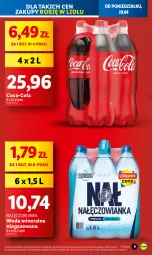 Gazetka promocyjna Lidl - GAZETKA - Gazetka - ważna od 30.04 do 30.04.2024 - strona 11 - produkty: Nałęczowianka, Coca-Cola, Woda mineralna, Woda
