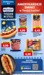 Gazetka promocyjna Lidl - GAZETKA - Gazetka - ważna od 30.04 do 30.04.2024 - strona 48 - produkty: Kurczak, Hot dog, Parówki, PIKOK, Bułki do hot dogów