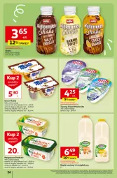 Gazetka promocyjna Auchan - Gazetka Aktywność na świeżym powietrzu! Hipermarket Auchan - Gazetka - ważna od 17.04 do 17.04.2024 - strona 26 - produkty: Ser, Twaróg, Mlekovita, Vita C, Margaryna, Deser, Napój, Monte, Mleko