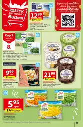 Gazetka promocyjna Auchan - Gazetka Aktywność na świeżym powietrzu! Hipermarket Auchan - Gazetka - ważna od 17.04 do 17.04.2024 - strona 27 - produkty: Kurczak, Warzywa, Frosta, Sos, Ryż, Noż, Stek, Lody, Groszek, Szpinak, Hortex