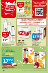 Gazetka promocyjna Auchan - Gazetka Aktywność na świeżym powietrzu! Hipermarket Auchan - Gazetka - ważna od 17.04 do 17.04.2024 - strona 36 - produkty: Piwa, Piwo, Sok, Mus, Gra, Tyskie, Tonik, Napój gazowany, Napój