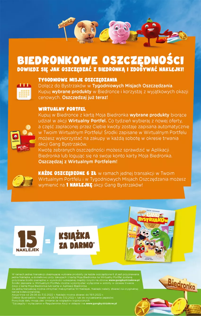 Gazetka promocyjna Biedronka - W tym tygodniu - ważna 01.09 do 07.09.2022 - strona 23 - produkty: Gin, Klej, Por, Rama, Sok, Tran
