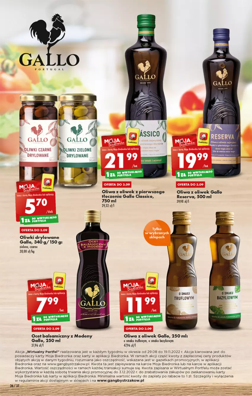 Gazetka promocyjna Biedronka - W tym tygodniu - ważna 01.09 do 07.09.2022 - strona 36 - produkty: Bazyl, Fa, Isana, Ocet, Ocet balsamiczny, Oliwa, Oliwa z oliwek, Oliwki, Por, Rama, Ser, Tran