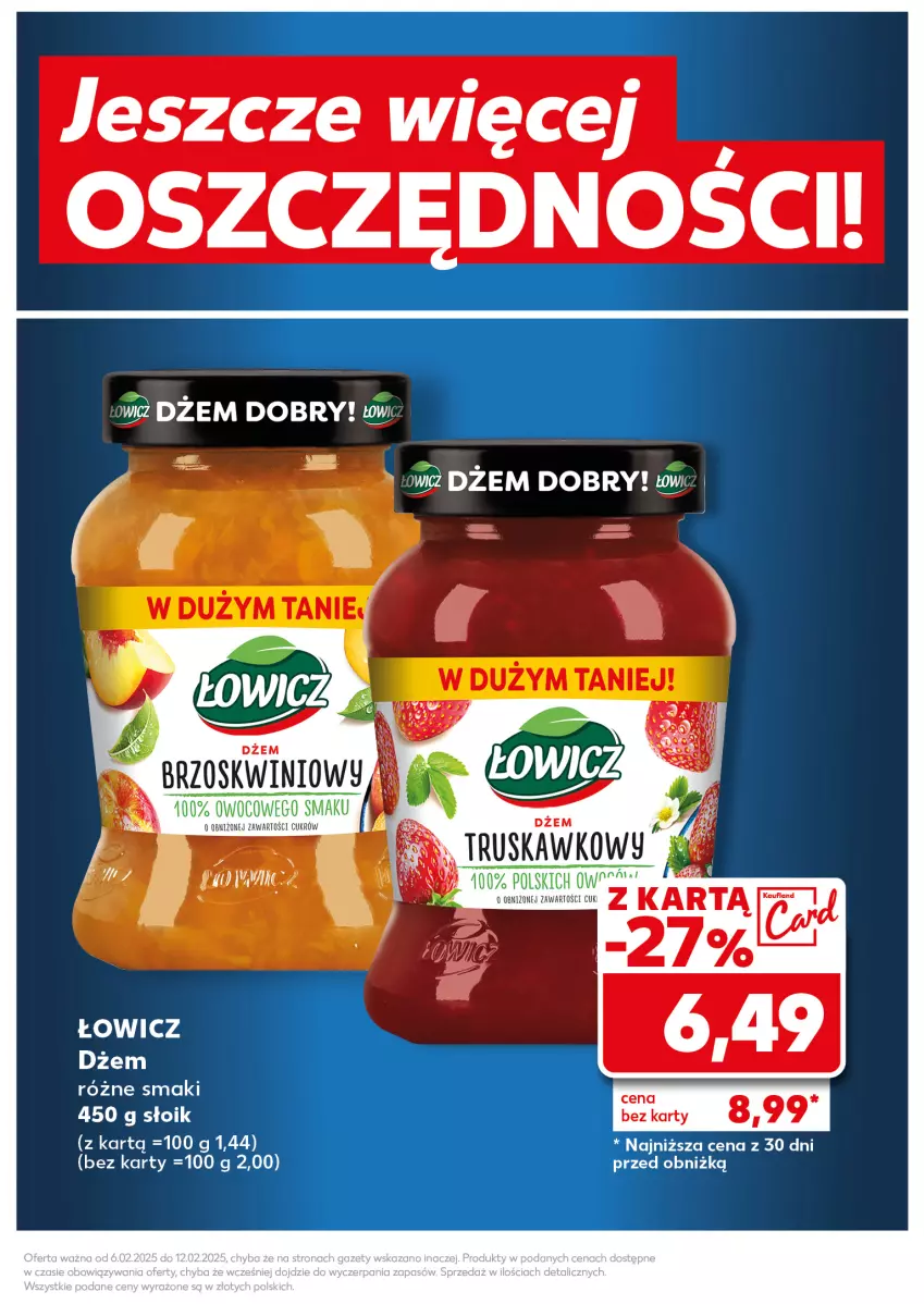 Gazetka promocyjna Kaufland - Mocny Start - ważna 10.02 do 12.02.2025 - strona 11 - produkty: Dżem