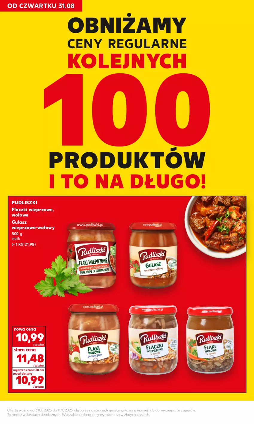 Gazetka promocyjna Kaufland - Kaufland - ważna 31.08 do 11.10.2023 - strona 4 - produkty: Olej, Pudliszki