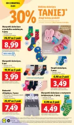 Gazetka promocyjna Lidl - GAZETKA - Gazetka - ważna od 25.03 do 25.03.2023 - strona 28 - produkty: Top, Ser, Karp, Skarpetki, Bielizna, Dzieci, Bokserki
