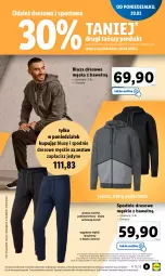 Gazetka promocyjna Lidl - GAZETKA - Gazetka - ważna od 25.03 do 25.03.2023 - strona 9 - produkty: Por, Koc, Dres, Sport, Spodnie, Bluza, Spodnie dresowe, Bluza dresowa