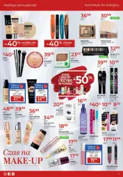 Gazetka promocyjna Drogerie Jawa - Gazetka - ważna od 22.09 do 22.09.2021 - strona 5 - produkty: Por, Mop, Eveline, Bell, Booster, Maybelline, Maskara, Max Factor, Always, Paleta, Bourjois, Lirene, Maska, Ocet, Fa
