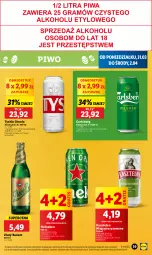 Gazetka promocyjna Lidl - GAZETKA - Gazetka - ważna od 02.04 do 02.04.2025 - strona 41 - produkty: Piwo, Gra, Kasztelan, Heineken, Tyskie, Carlsberg
