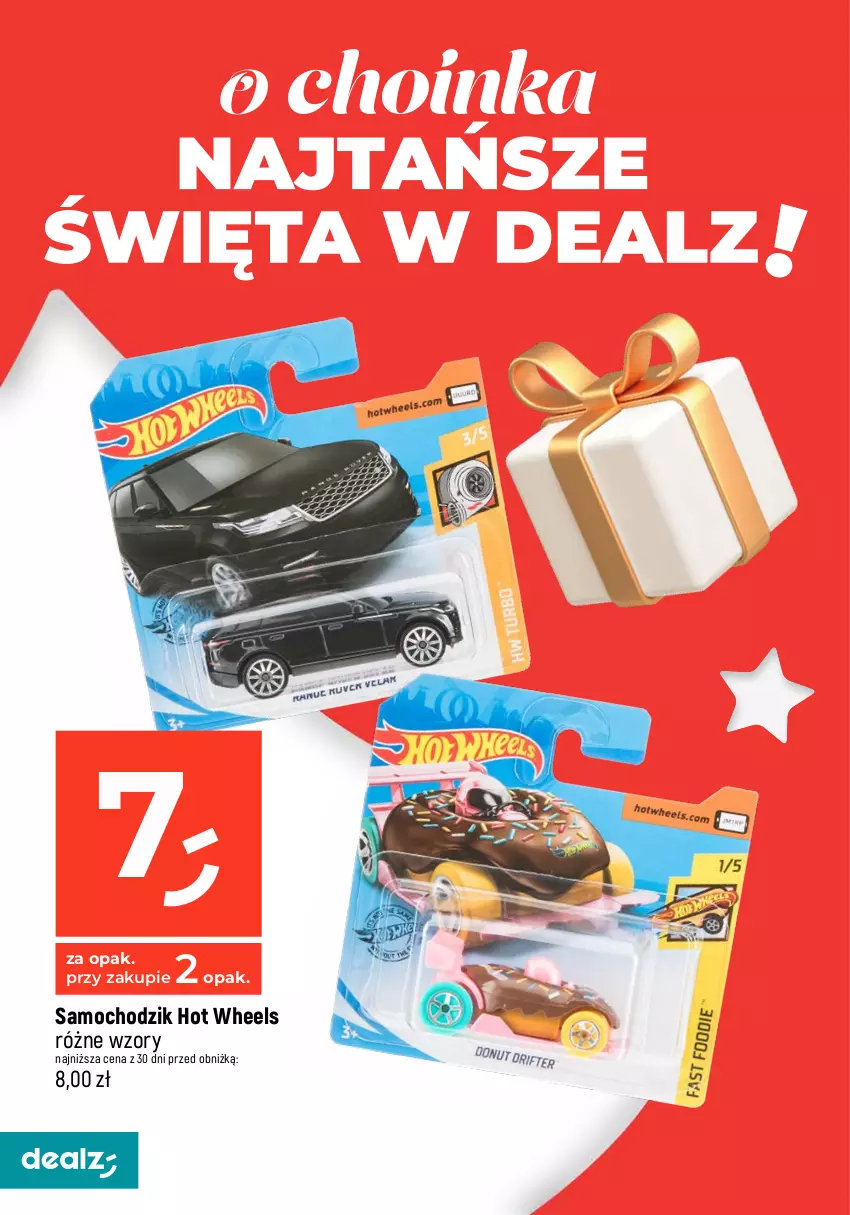 Gazetka promocyjna Dealz - NAJTAŃSZE ŚWIĘTA! - ważna 04.12 do 06.12.2023 - strona 8 - produkty: Chodzik, Helikopter, Hot Wheels, Robot