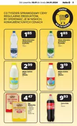 Gazetka promocyjna Netto - Gazetka - ważna od 24.01 do 24.01.2024 - strona 16 - produkty: Coca-Cola, Woda mineralna, Woda, Mleko