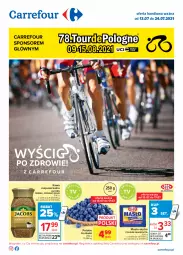 Gazetka promocyjna Carrefour - Gazetka Carrefour - Gazetka - ważna od 24.07 do 24.07.2021 - strona 1 - produkty: Kawa rozpuszczalna, Kawa, Mlekovita, Jacobs, Masło, Mleko