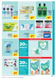 Gazetka promocyjna Carrefour - Gazetka Carrefour - Gazetka - ważna od 24.07 do 24.07.2021 - strona 17 - produkty: Naturell, Pampers, Neutrogena, Pieluchy, Aquafresh, Pasta do zębów, Kosz, Pianka do golenia, Cleanic, Chusteczki, Szampon, Podpaski, Nicols, Nivea, Naturella