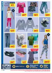 Gazetka promocyjna Carrefour - Gazetka Carrefour - Gazetka - ważna od 24.07 do 24.07.2021 - strona 30 - produkty: Gin, Tenisówki, Buty, Szorty, Spodnie jeans, T-shirt, Ozdoba, Legginsy, Spodnie, Sukienka, Tunika, Bluza