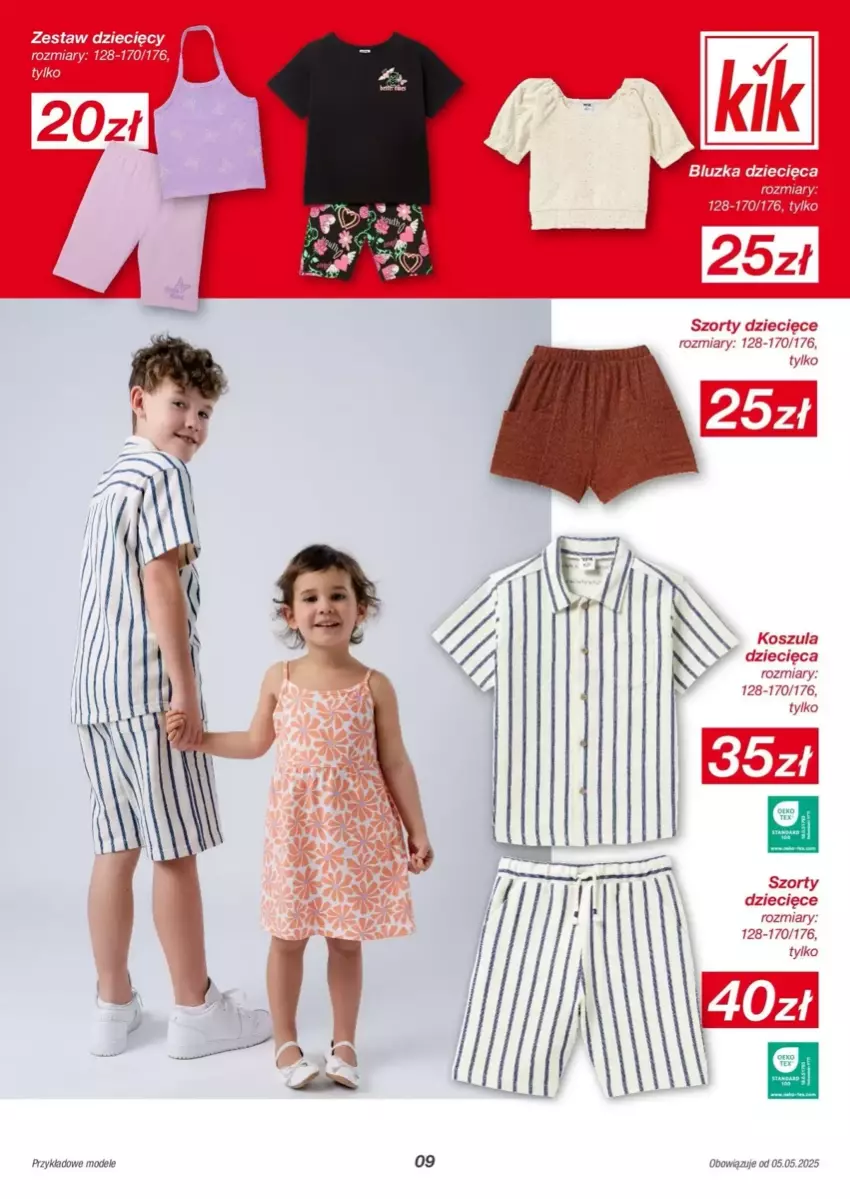 Gazetka promocyjna Kik - ważna 05.05.2025 do 18.04.2026 - strona 22 - produkty: Dzieci, Fa, Kosz, Koszula, Szorty