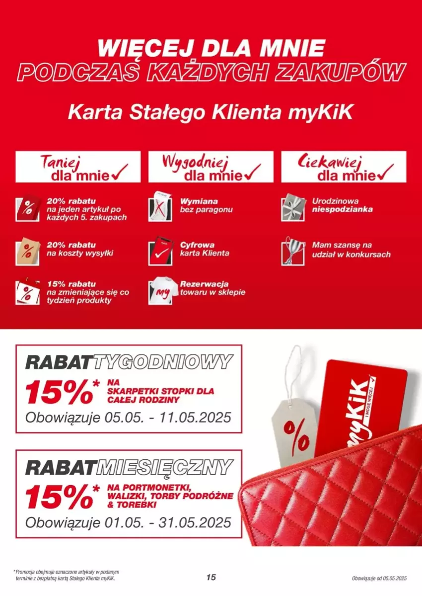 Gazetka promocyjna Kik - ważna 05.05.2025 do 18.04.2026 - strona 7 - produkty: Karp, Kosz, Por, Top