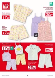 Gazetka promocyjna Kik - Gazetka - ważna od 18.04 do 18.04.2026 - strona 21 - produkty: Szorty, Kosz, Koszula, Dzieci, Sukienka