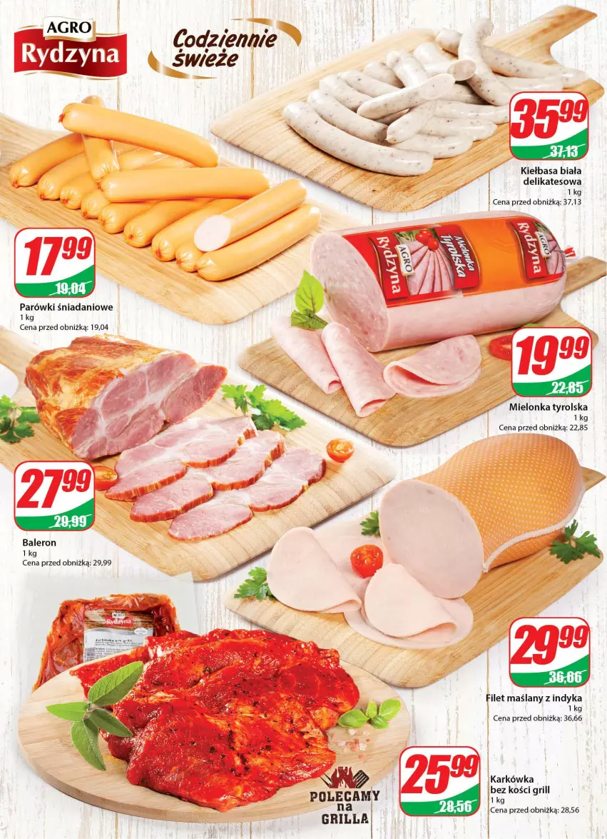 Gazetka promocyjna Dino - Gazetka 35 - ważna 29.08 do 06.09.2023 - strona 10 - produkty: Danio, Grill, Kiełbasa, Kiełbasa biała, Parówki