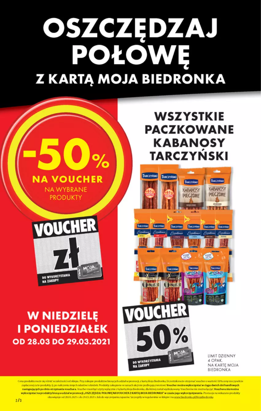 Gazetka promocyjna Biedronka - W tym tygodniu PN - ważna 29.03 do 03.04.2021 - strona 2 - produkty: Kabanos, Piec, Por, Wiko