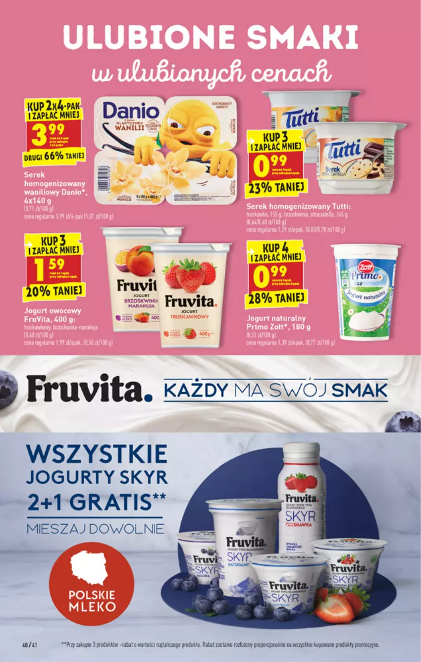 Gazetka promocyjna Biedronka - W tym tygodniu PN - ważna 29.03 do 03.04.2021 - strona 40 - produkty: Gra, Jogurt, Mleko