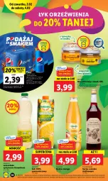 Gazetka promocyjna Lidl - GAZETKA - Gazetka - ważna od 04.02 do 04.02.2023 - strona 38 - produkty: Sok, Mus, Lemoniada, Pepsi, Syrop, Mango, Nektar