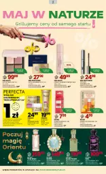 Gazetka promocyjna Drogerie Natura - Gazetka Drogerie Natura - Gazetka - ważna od 17.05 do 17.05.2026 - strona 2 - produkty: Woda perfumowana, Makijaż, Ser, Balsam do ust, Balsam do ciała, Perfum, KOBO, Perfecta, Krem przeciwzmarszczkowy, Tusz, Velvet, Mars, Paletka cieni, Paleta, Woda, Grill, Olej, Fa